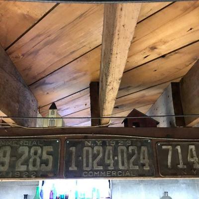 Antique Collector License Plates