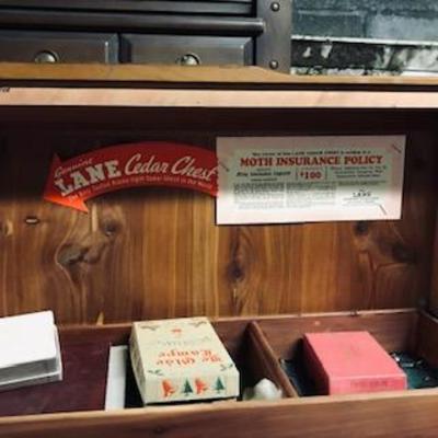 Interior of Vintage Lane Hope Chest