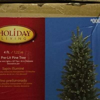 4 ft Christmas Tree in Box