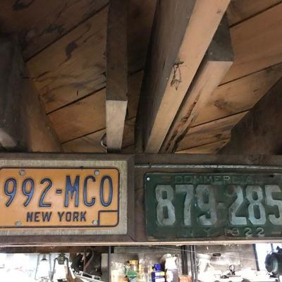 Antique Collector License Plates