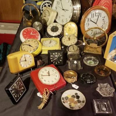 Clocks, clocks, and we have 20 if you need them all