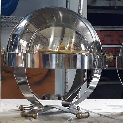 Round Roll Top Chafing Dish