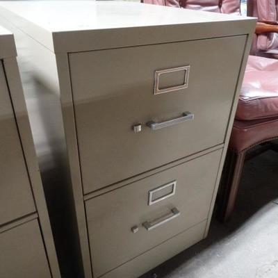 Hon 2 drawer file cabinet