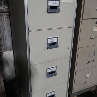Victor 4 drawer fireproof file cabinet- Very expen ...
