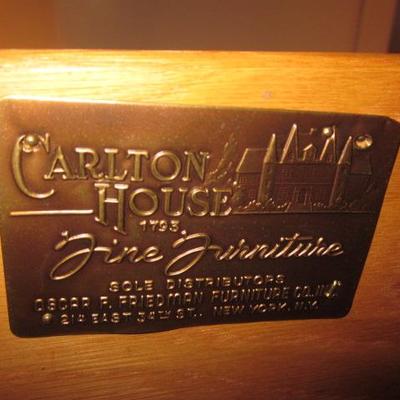 Carlton House Fine Furniture Bedroom Suite 