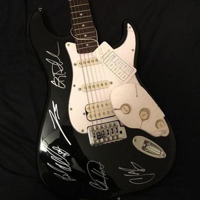 3 Doors Down Signed / Autographed New Electric Guitar with COA