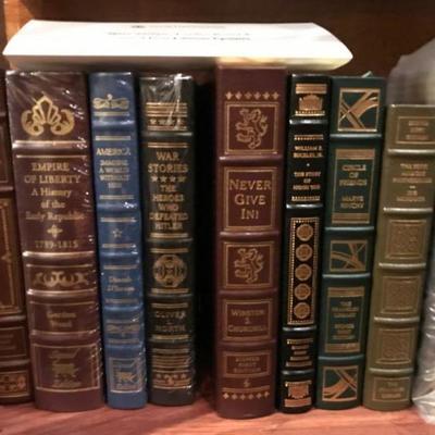 Signed New & Nearly New Leather  Books (Franklin, Easton, Etc.)