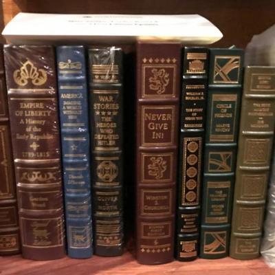 Signed New & Nearly New Leather  Books (Franklin, Easton, Etc.)