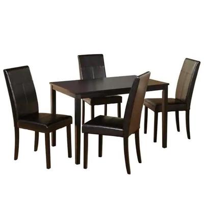 10 Black Tables & 40 Chairs