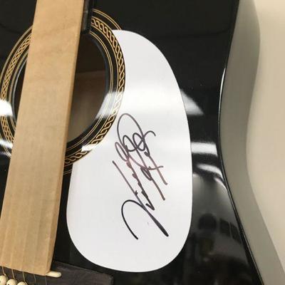 Vince Gill Signed / Autographed Acoustic Guitar with COA