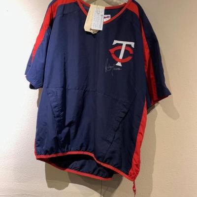 Signed Baseball Practice Jersey