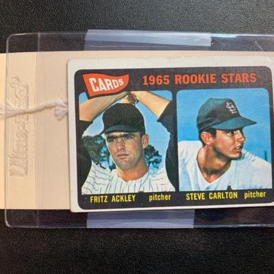 1965 Topps HOF Steve Carlton #477 Rookie Baseball Card