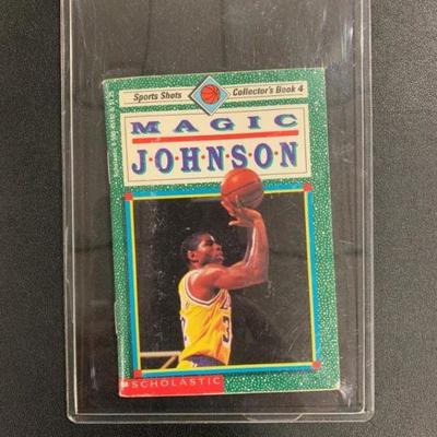 Magic Johnson Sports Shots Collectors Book 4 - Michael Earvan Johnson, Jr. - LA Lakers