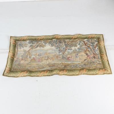 18th Century Style Pastoral Scene Tapestry