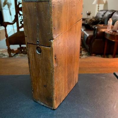 Antique 18th c. Wood Documents Box