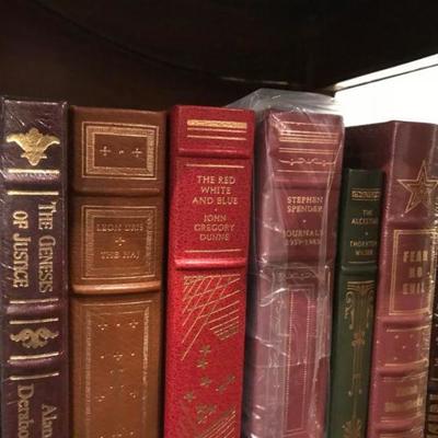 Signed New & Nearly New Leather  Books (Franklin, Easton, Etc.)