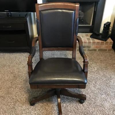 Leather office chair