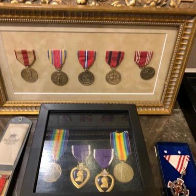 Antique & Vintage Military & Fraternal Medals