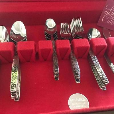 Set of Vintage Stainless Flatware 
