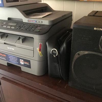 Sony Speakers, Printer 