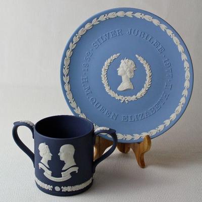 collection of Wedgwood and other porcelains, tins, books, and ephemera pertaining to recent generations of the British Royal Family