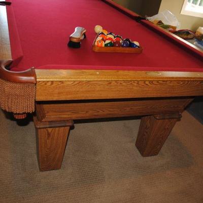 PRE-SALE OFFERED ON OLHAUSEN POOL TABLE