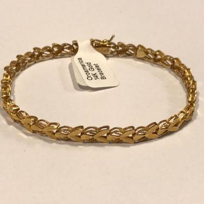 Oroamerica 14K Gold Bracelet 