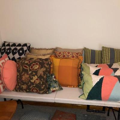 Decorative pillows 
$3 each