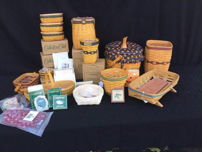 Longaberger & Hallmark Dealer Online Auction by Caring Transitions