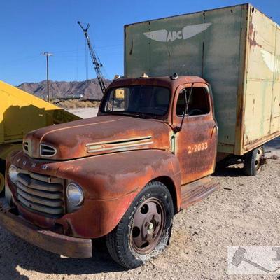 205: 1958 Ford Cargo Truck
Original California Title in hand 
VIN: 98RT427720