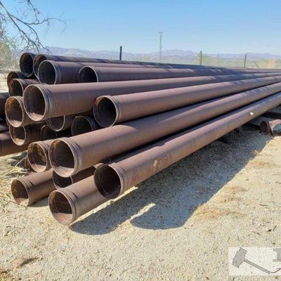 2605: Approx. 34 pieces of Well pipe
Pipes are approx. 40ft long and have an approx. 11