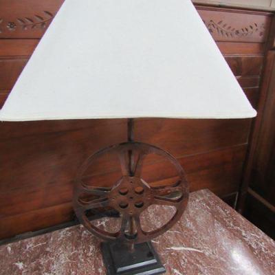 Movie Reel Lamp