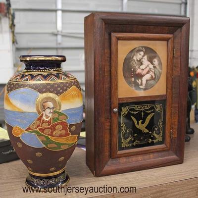  Asian Decorated Vase Made in Japan and Wall Clock Case

Auction Estimate $10-$30 â€“ Located Glassware 