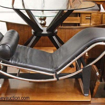 Adjustable NEW Modern Design Black Leather Lounge Chair  Auction Estimate $200-$400 â€“ Located Inside 