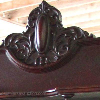  ANTIQUE Mahogany Inlaid Side by Side Secretary Bookcase

Auction Estimate $100-$300 â€“ Located Dock 