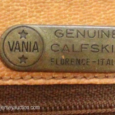  â€œVaniaâ€ Genuine Calf Skin Florence-Italia Luxury Bag with Metal Hardware

Auction Estimate $100-$300 â€“ Located Glassware 
