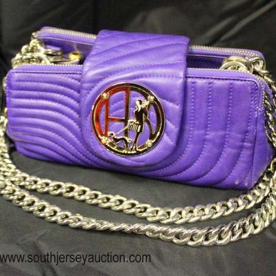  â€œHenri Bendelâ€ Purple Leather Purse Made in Italy

Auction Estimate $50-$100 â€“ Located Glassware 