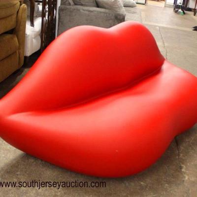   â€œBocca Design Studio 65â€ Red Lip Sofa Made in USA Model #1011

Auction Estimate $300-$600 â€“ Located Inside 