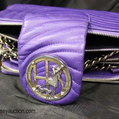  â€œHenri Bendelâ€ Purple Leather Purse Made in Italy

Auction Estimate $50-$100 â€“ Located Glassware 