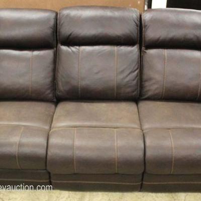  Leather Double Manual Recliner Sofa

Auction Estimate $200-$400 â€“ Located Inside 
