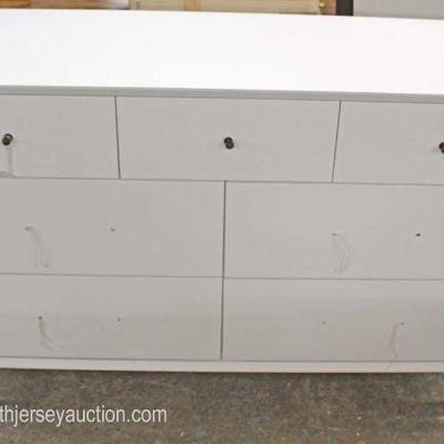  NEW Modern Design 7 Drawer Low Chest with Hardware

Auction Estimate $100-$300 â€“ Located Inside 
