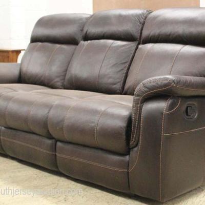  Leather Double Manual Recliner Sofa

Auction Estimate $200-$400 â€“ Located Inside 