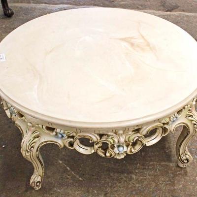  Italian Marble Top Heavily Carved 3 Piece Living Room Table Set

Coffee Table and End Tables

Auction Estimate $100-$300 â€“ Located...