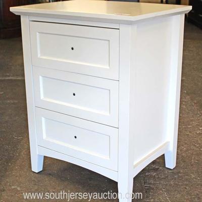  NEW Pair of 3 Drawer White Night Stand Hardware

Auction Estimate $100-$300 â€“ Located Inside 