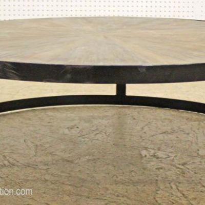  Industrial Style Round Metal Frame Coffee Table

Auction Estimate $100-$300 â€“ Located Inside 
