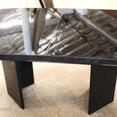  7 Piece Ultra -Modern High Black Lacquer Dining Room Table and 6 Chairs with 2 Leaves

Auction Estimate $200-$400 â€“ Located Inside 