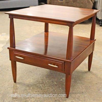  SOLID Cherry One Drawer Modern Design Night Stand

Auction Estimate $50-$100 â€“ Located Inside 