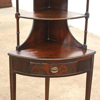  Mahogany Corner One Drawer Stand with Gallery

Auction Estimate $100-$300 – Located Inside 