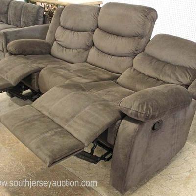  NEW Upholstered Double Recliner Sofa

Auction Estimate $300-$600 â€“ Located Inside 