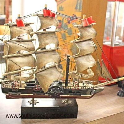  Model Clipper Sail Boat

Auction Estimate $20-$50 â€“ Located Glassware 